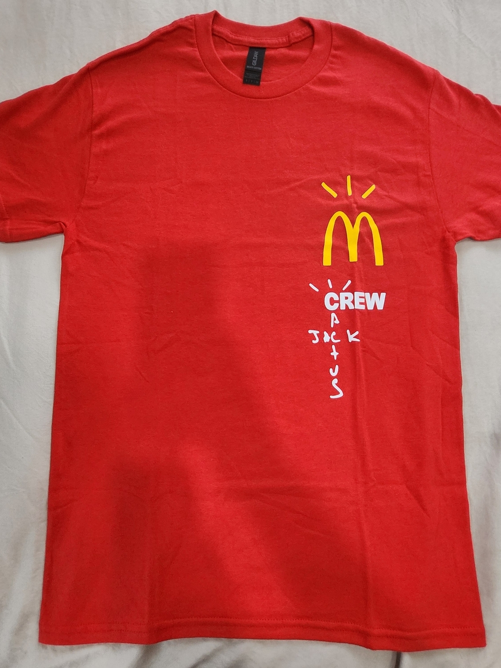 Cactus Jack/Mcdonalds Collab Tee Size Small Brand New